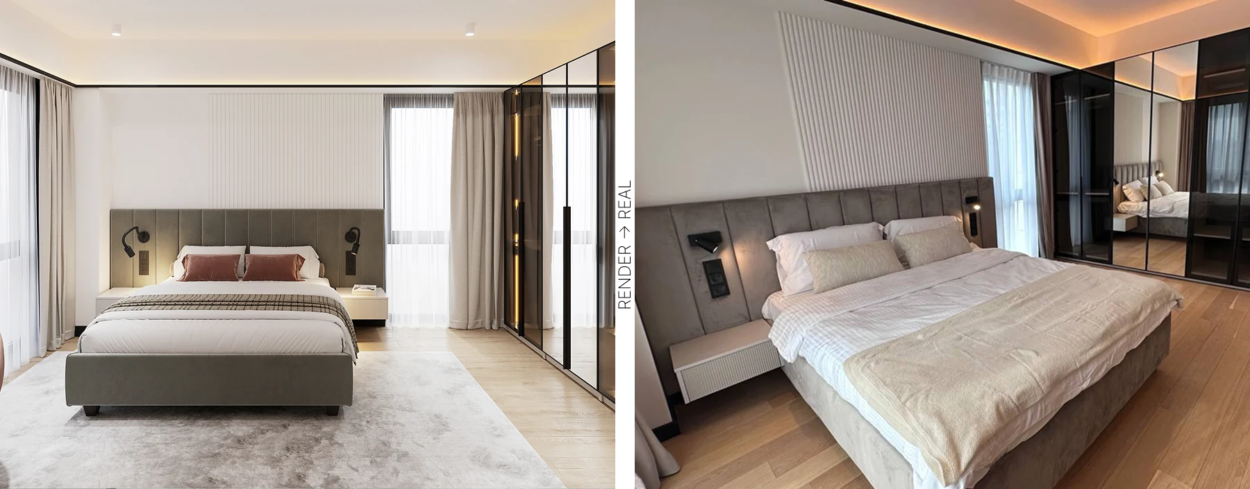Render → Real