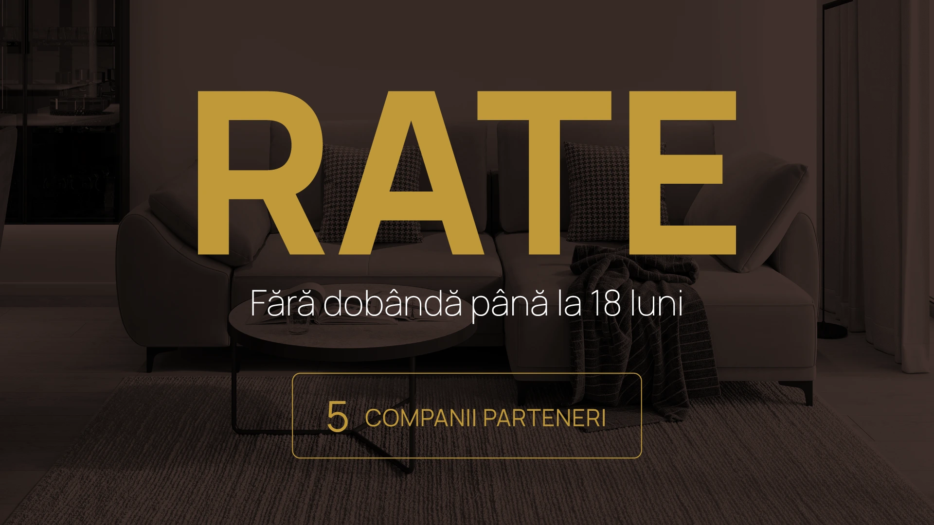 Amenajează acum. Plătește în rate fără dobândă.